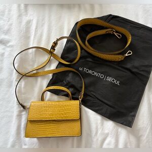 ai Toronto Seoul purse in Yellow